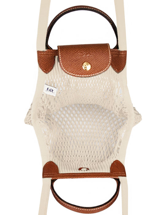 Longchamp Le pliage filet Besaces Beige