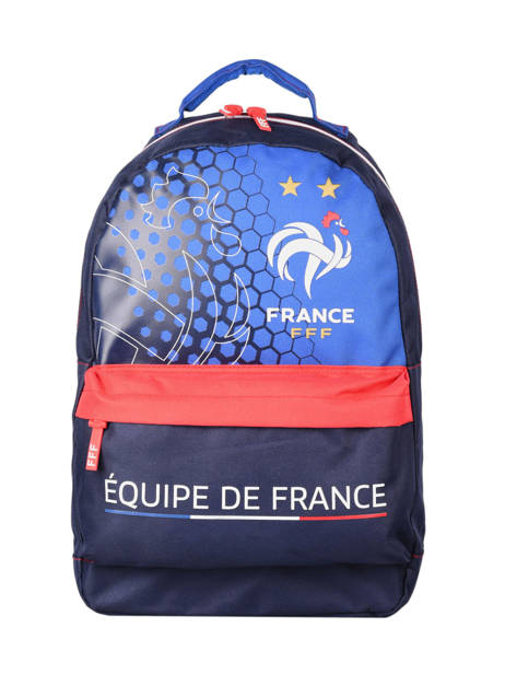 Sac à Dos 1 Compartiment Federat. france football Bleu le coq 213X204B