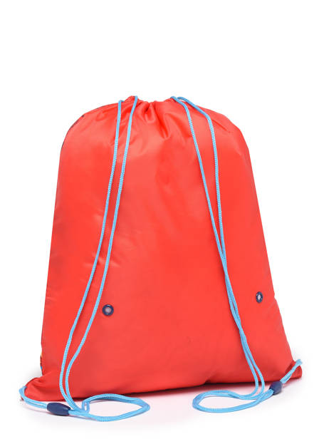 Sac De Sport Sam le pompier Rouge hero 2181 vue secondaire 4