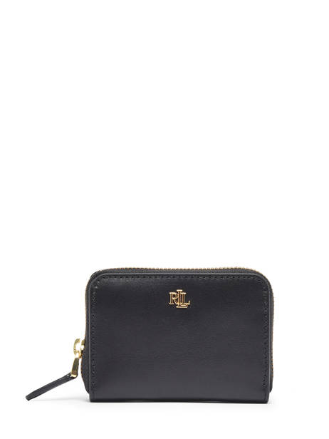 Portefeuille Dryden Cuir Lauren ralph lauren Noir dryden 32876729