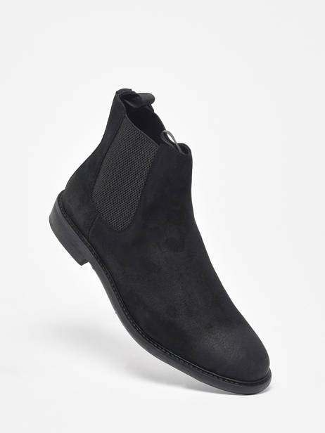 Chelsea Boots Pilot En Cuir Schmoove Noir men MIVS04B3 vue secondaire 1