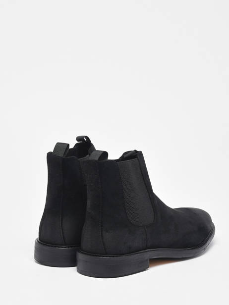 Chelsea Boots Pilot En Cuir Schmoove Noir men MIVS04B3 vue secondaire 3