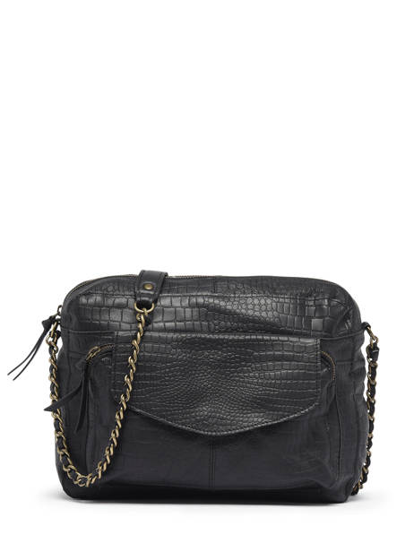 Sac Bandoulière Naina Cuir Pieces Noir naina 17122474