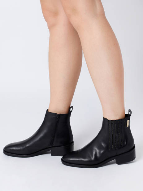 Bottines Lukaze En Cuir Les tropeziennes Noir women 635LUKAZ vue secondaire 2