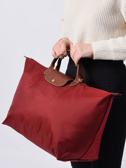 Longchamp Le pliage original Sacs de voyage Rouge