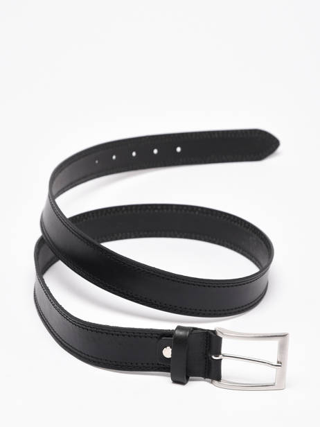 Ceinture Petit prix cuir Noir belt 35 vue secondaire 3