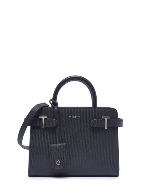 Sac à Main S Emilie Cuir Le tanneur Noir emily TEMI1600