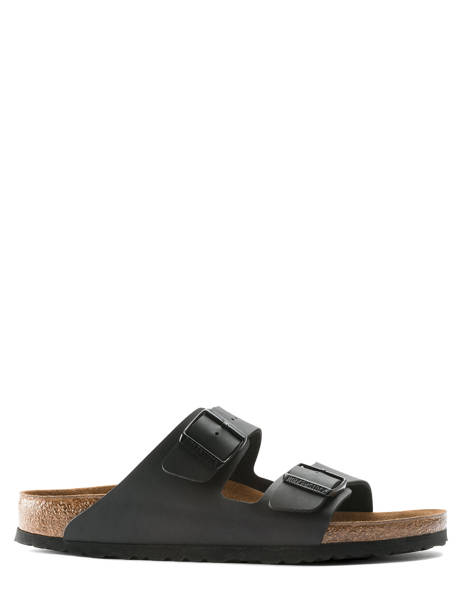 Mules Arizona Birkenstock Noir men 51793