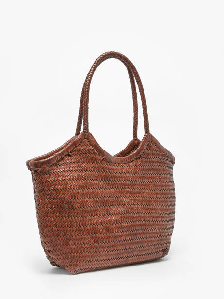 Sac Porté épaule Goa Cuir Basilic pepper Marron goa BGOA01 vue secondaire 4