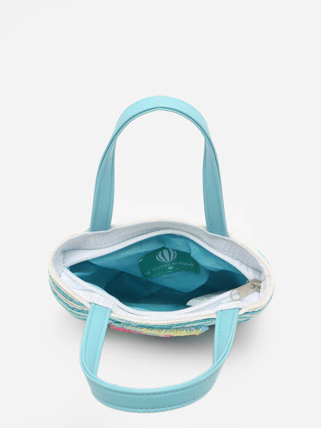 Sac Porté Main Le voyage en panier Bleu kids PM374 vue secondaire 2