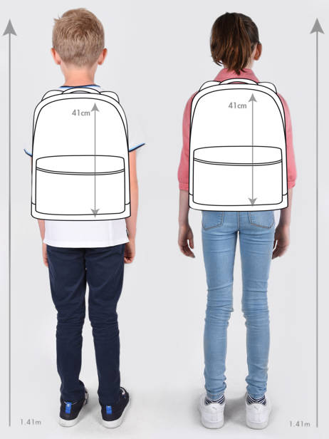 Sac De Sport City Bag 1 Compartiment Jeune premier Rose daydream girls G vue secondaire 1