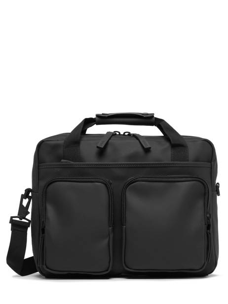 Porte Ordinateur (semi Rigide) Rains Noir travel 14250