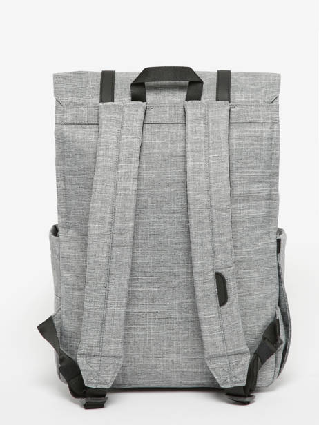 Sac Ã  Dos 1 Compartiment Herschel Gris classics 11404 vue secondaire 3